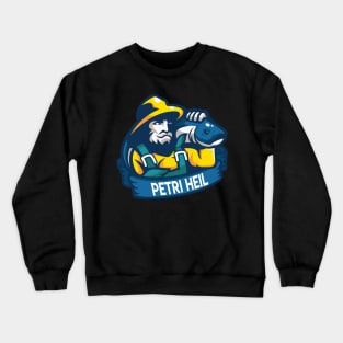 FISHING: Old Fisherman Crewneck Sweatshirt